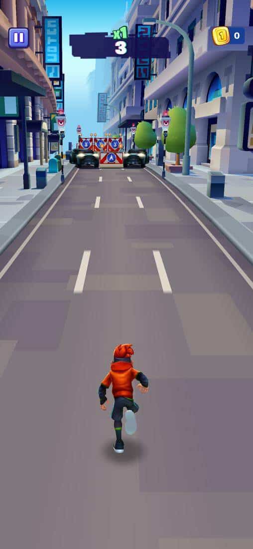 Скриншот #1 из игры MetroLand - Endless Arcade Runner