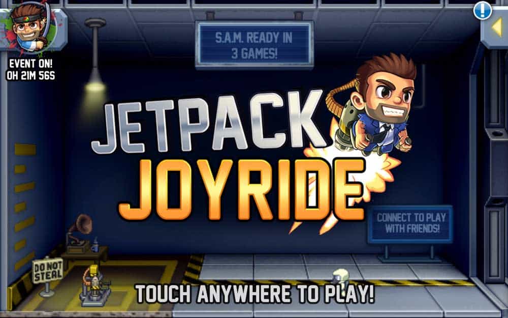 Скриншот #1 из игры Jetpack Joyride