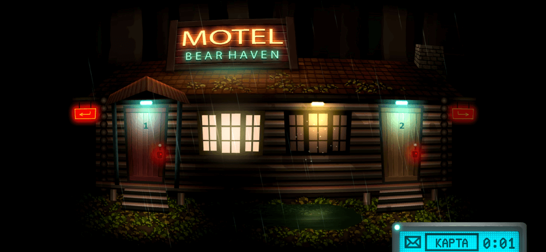 Скриншот #1 из игры Выжить в Мотеле Медведей 2 - Ужасы Ночи в Лесу