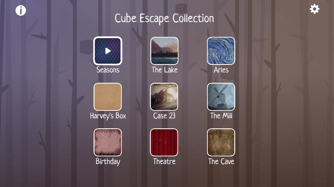 Скриншот #1 из игры Cube Escape Collection