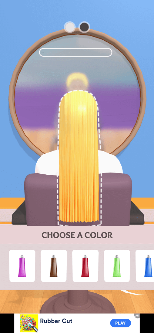 Скриншот #1 из игры Hair Dye