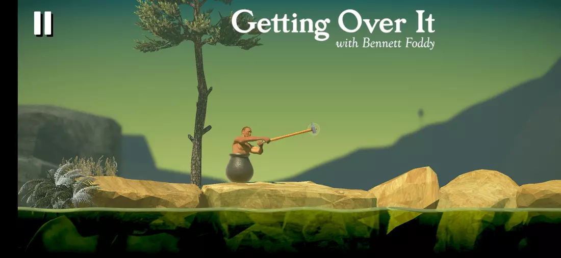Скриншот #1 из игры Getting Over It with Bennett Foddy