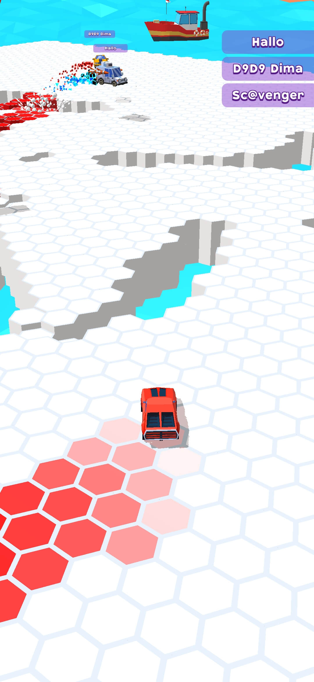 Скриншот #1 из игры Cars Arena: Гонки на Выбывание