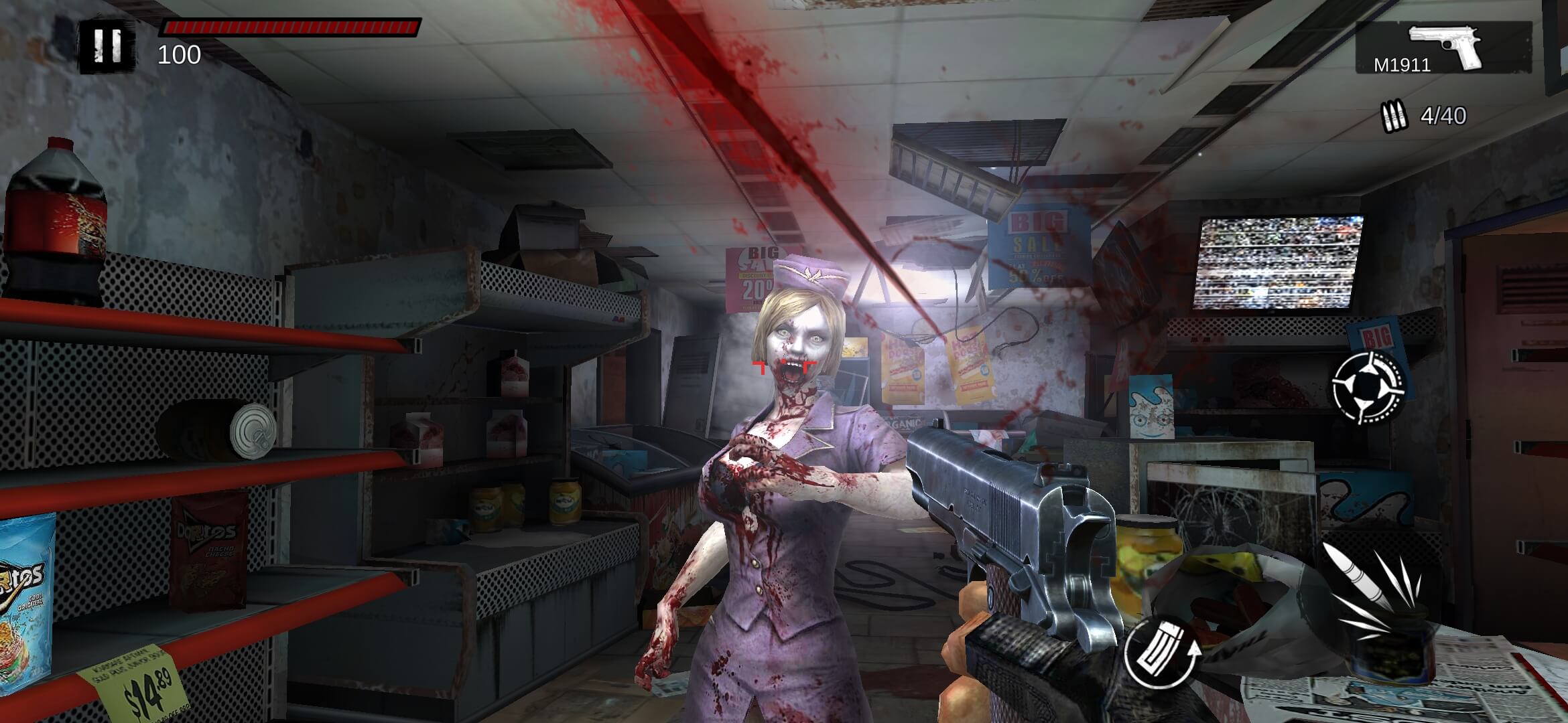 Скриншот #1 из игры Zombie Frontier 4: Shooting 3D