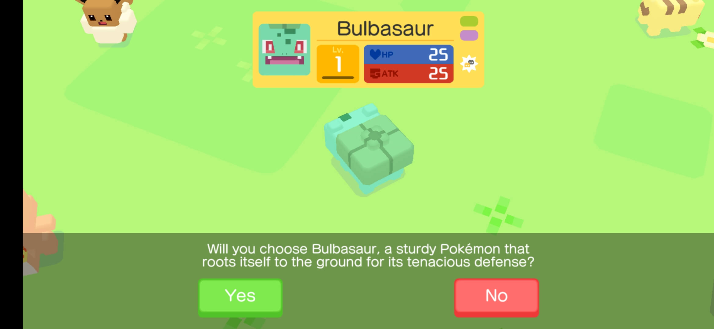 Скриншот #1 из игры Pokémon Quest