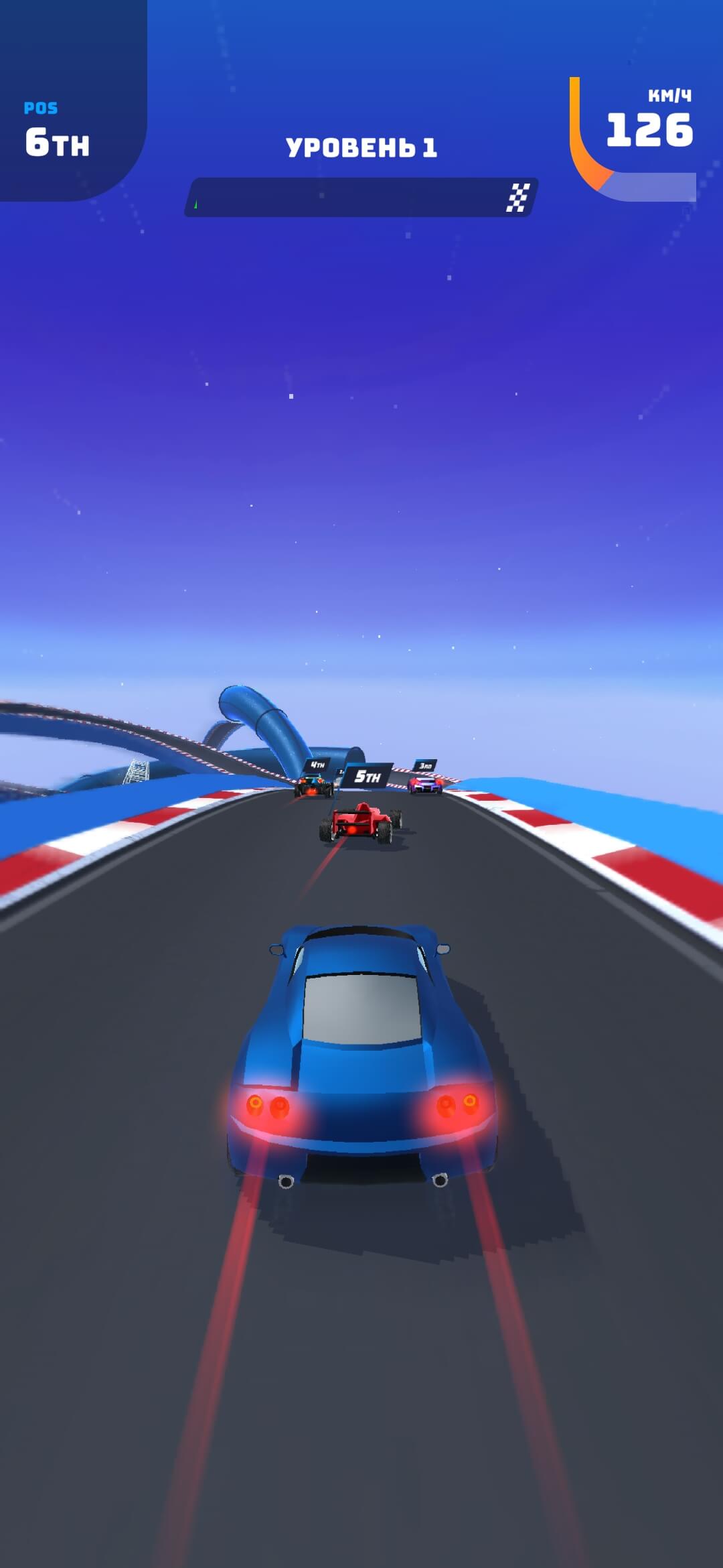 Скриншот #1 из игры Race Master 3D - Car Racing