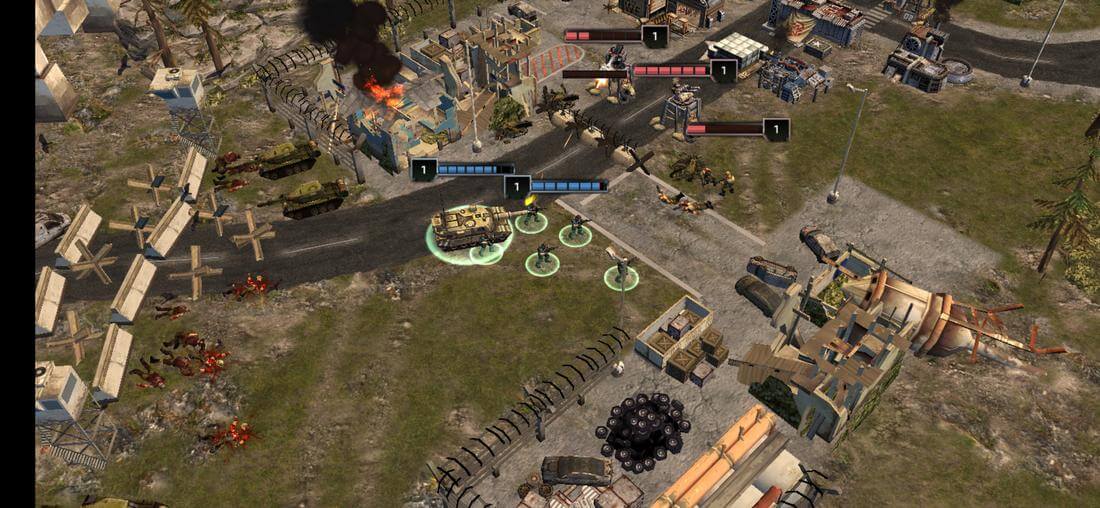 Скриншот #1 из игры War Commander: Rogue Assault