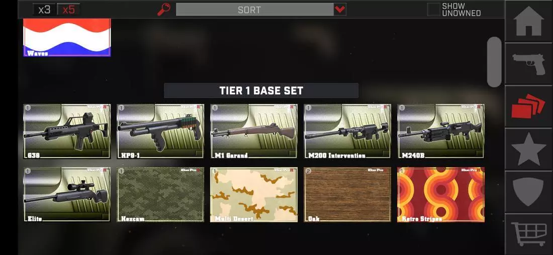 Скриншот #1 из игры iGun Pro 2 - The Ultimate Gun Application