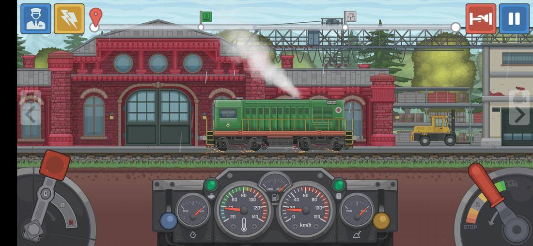 Скриншот #1 из игры Train Simulator: Railroad Game
