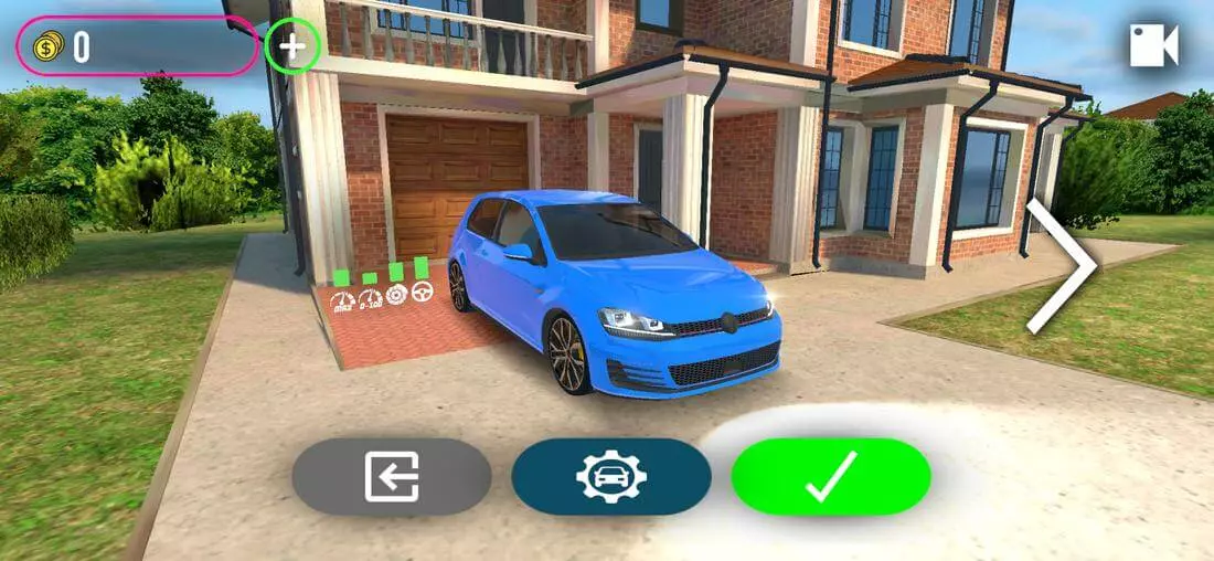 Скриншот #1 из игры Racing in Car 2021