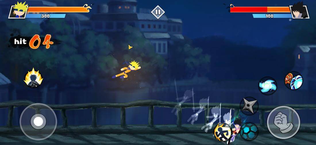 Скриншот #1 из игры Stickman Shinobi : Ninja Fighting