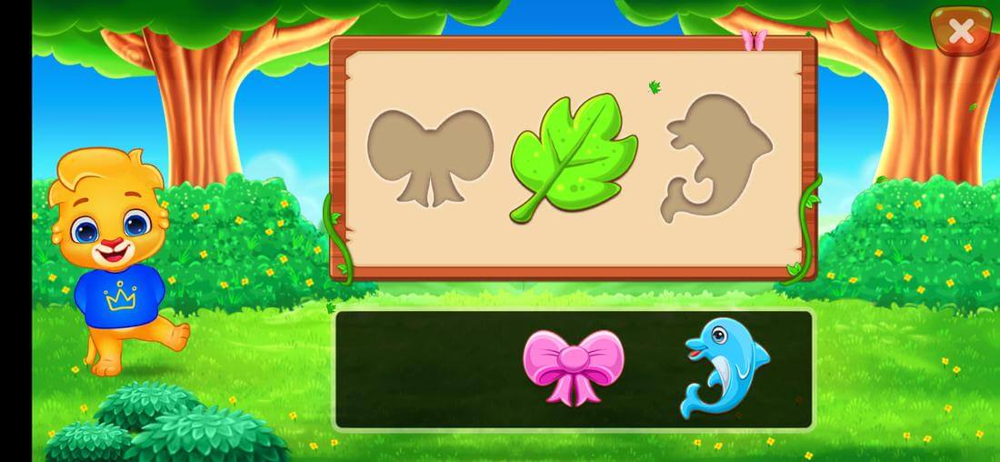 Скриншот #1 из игры Puzzle Kids - Animals Shapes and Jigsaw Puzzles