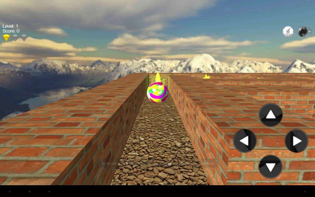Скриншот #1 из игры Лабиринт 3D