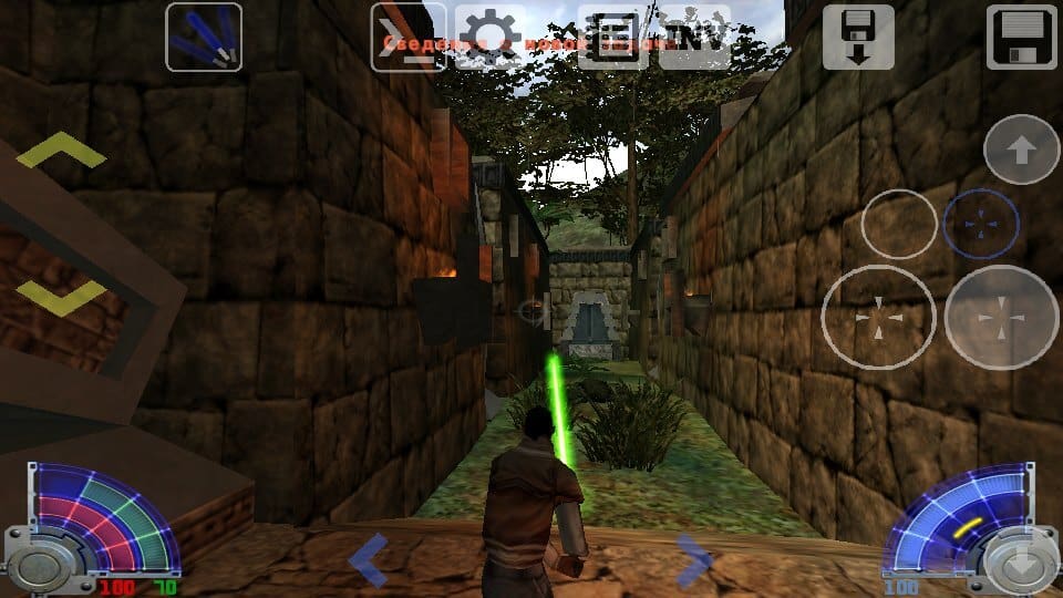 Скриншот #1 из игры Jedi Academy Touch