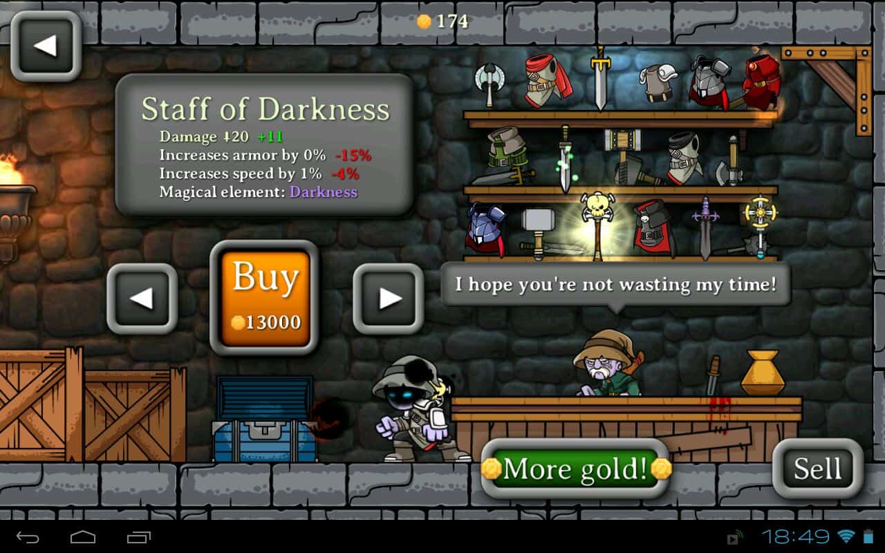 Скриншот #1 из игры Magic Rampage