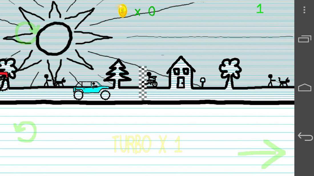 Скриншот #1 из игры Doodle Race