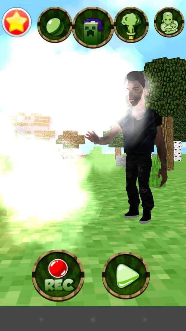 Скриншот #1 из игры Talking Minecraft Creeper