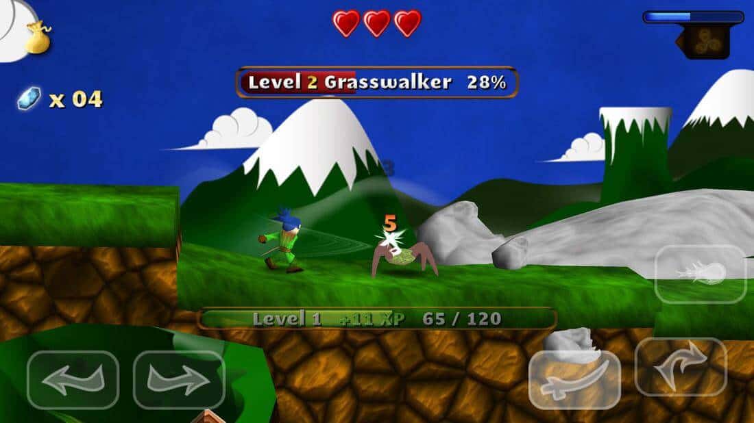 Скриншот #1 из игры Swordigo