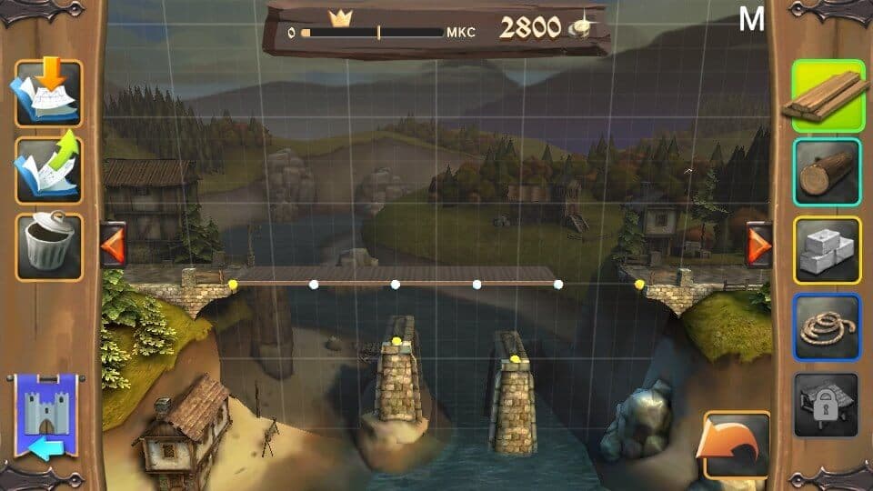 Скриншот #1 из игры Bridge Constructor Medieval