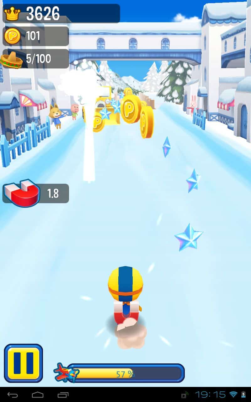 Скриншот #1 из игры Pororo Penguin Run