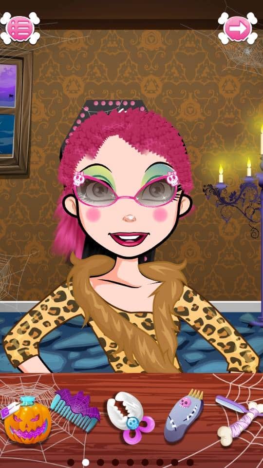 Скриншот #1 из игры Monster School Hair Salon