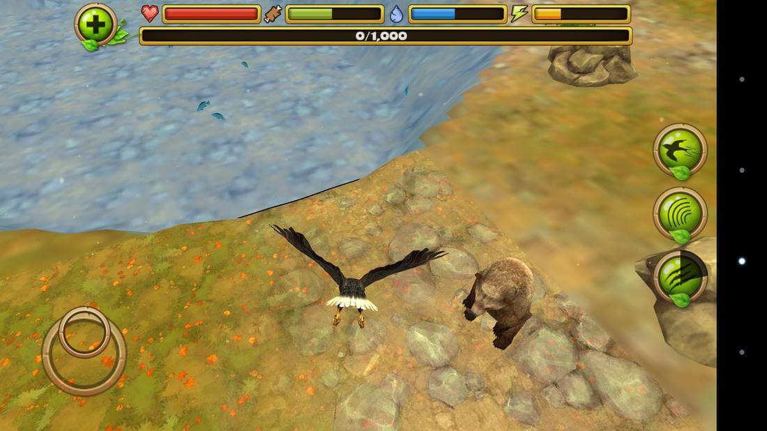 Скриншот #1 из игры Eagle Simulator
