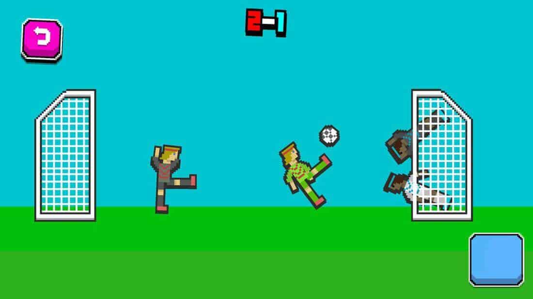 Скриншот #1 из игры Soccer Physics 2D (Happy Soccer Physics)
