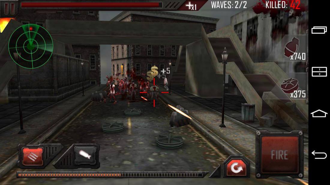 Скриншот #1 из игры Убийца зомби - Zombie Roadkill 3D