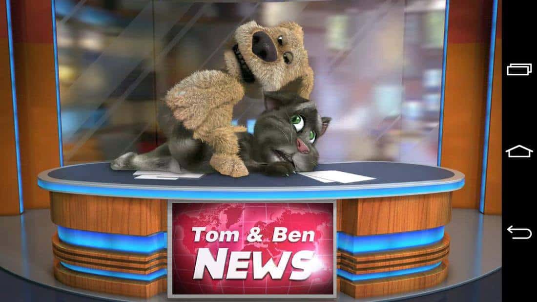 Скриншот #1 из игры Новости Говорящего Тома и Бена