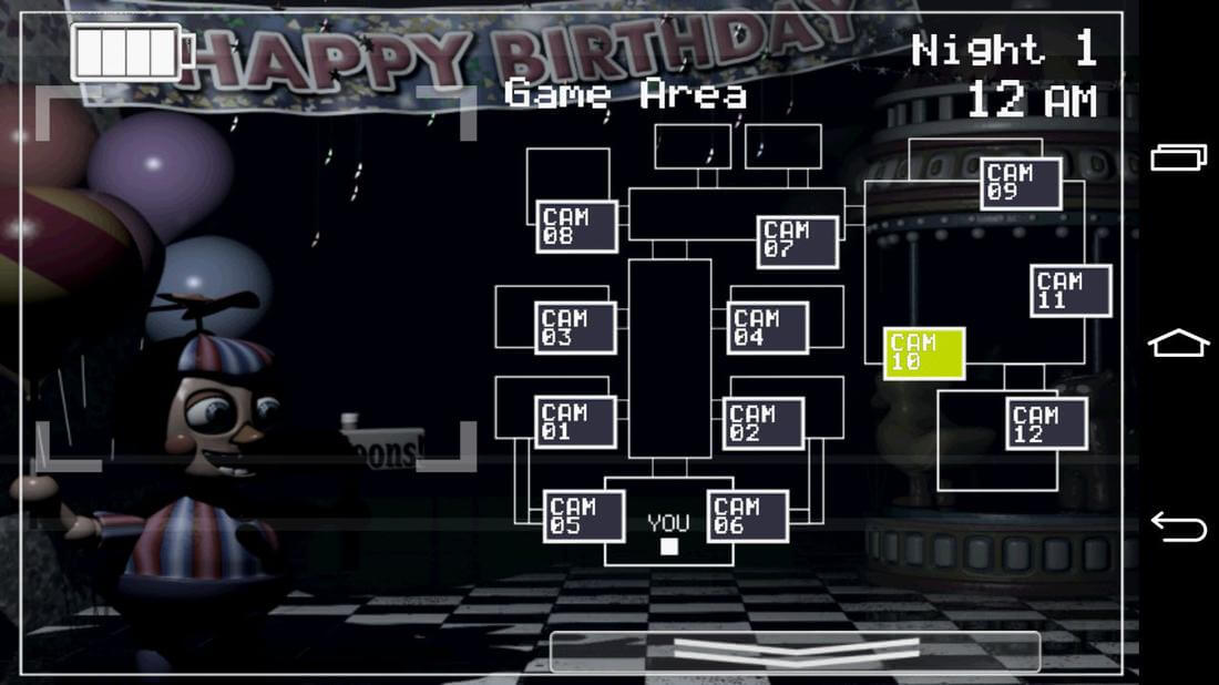 Скриншот #1 из игры Five Nights at Freddy's 2