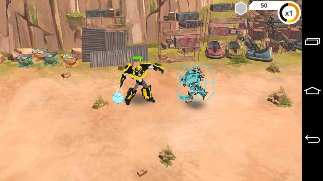 Скриншот #1 из игры Transformers: Robots In Disguise