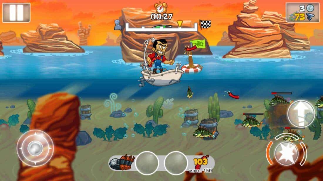 Скриншот #1 из игры Dynamite Fishing – World Games