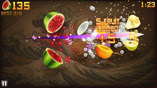 Скриншот #1 из игры Fruit Ninja