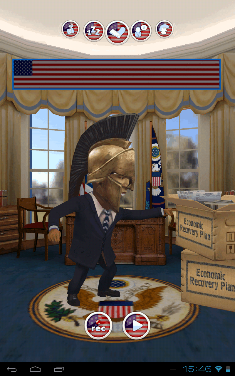 Скриншот #1 из игры Обама говорит