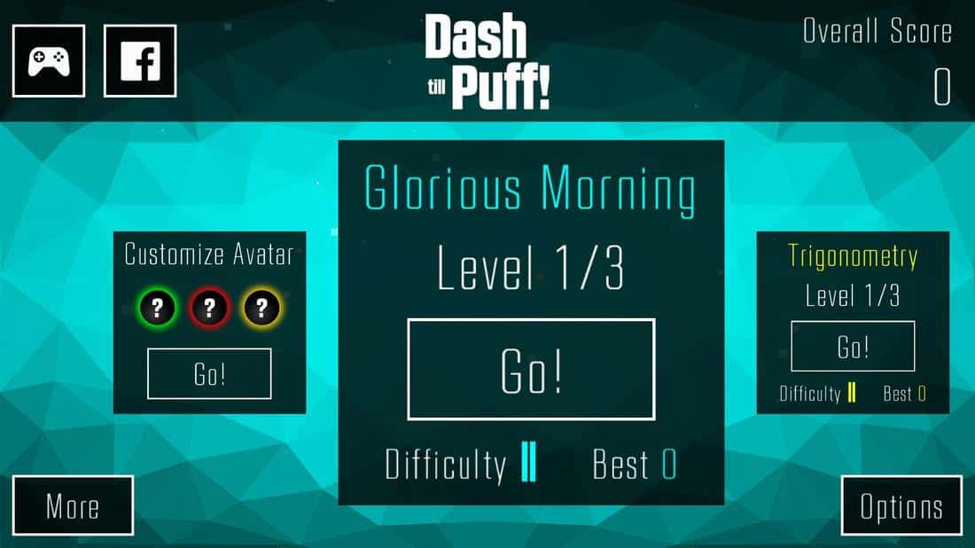 Скриншот #1 из игры Dash till Puff!