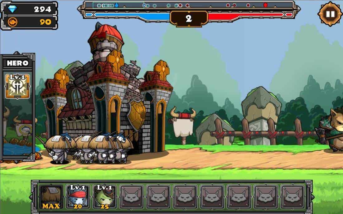 Скриншот #1 из игры Cat War 2