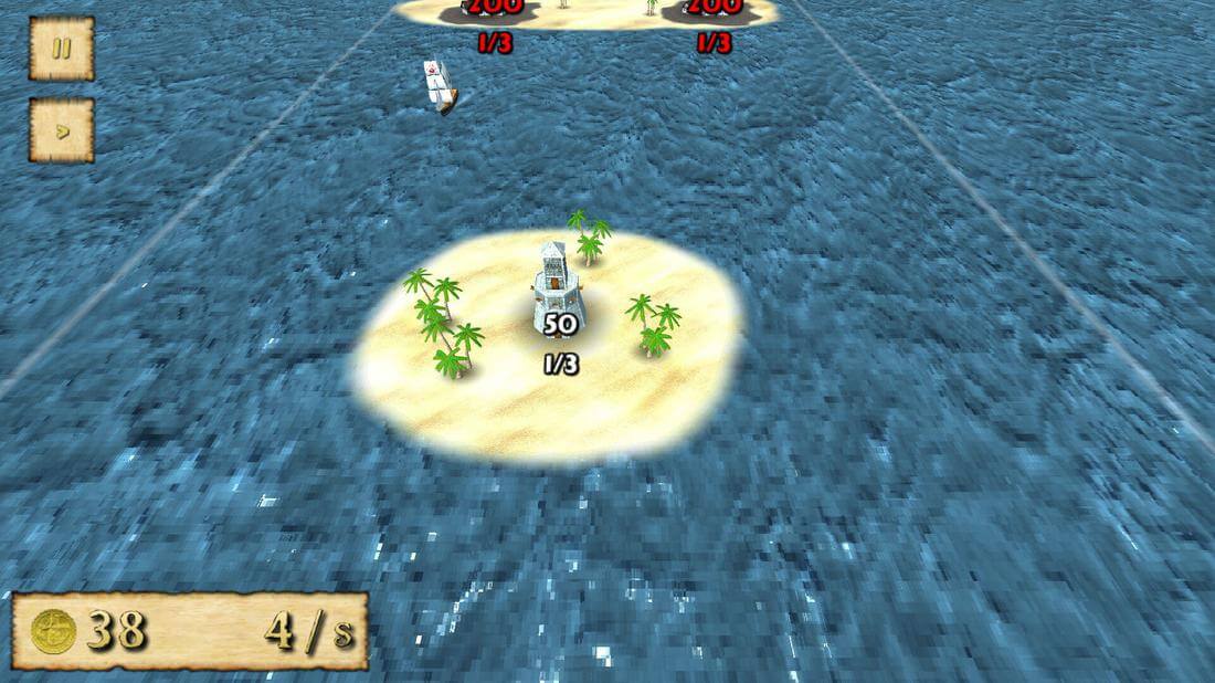 Скриншот #1 из игры Pirates! Showdown