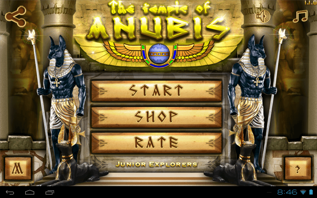 Скриншот #1 из игры Egypt Legend: Temple of Anubis