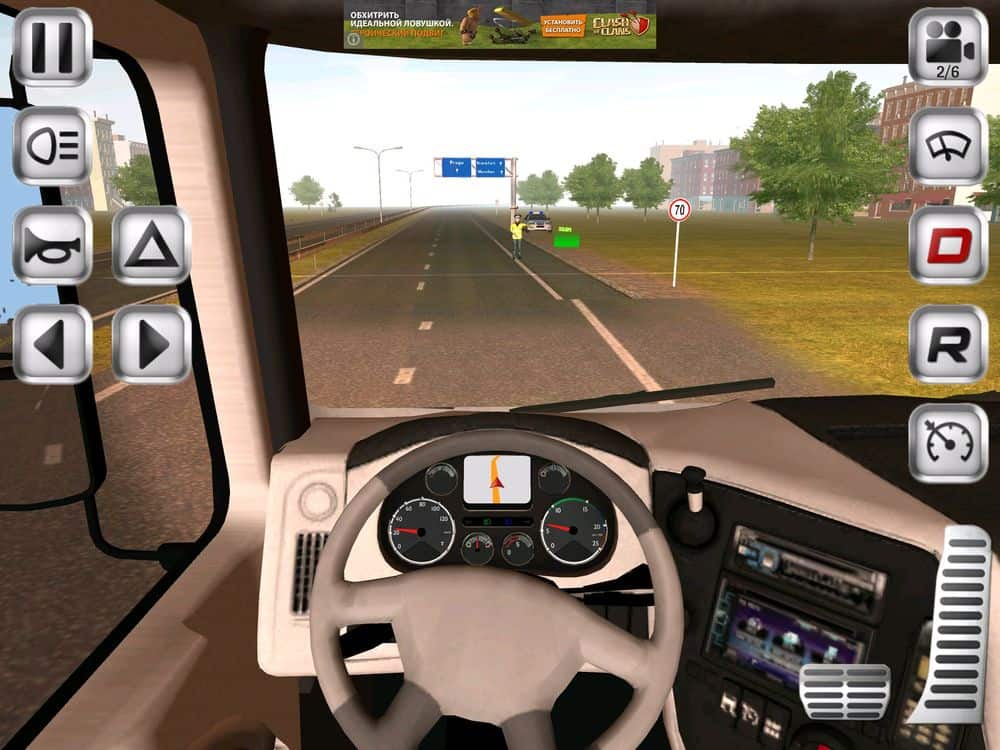 Скриншот #1 из игры Euro Truck Driver