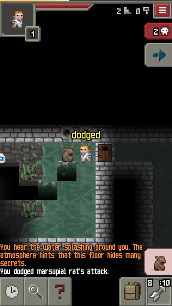 Скриншот #1 из игры Pixel Dungeon