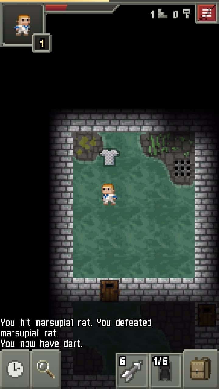 Скриншот #1 из игры Shattered Pixel Dungeon