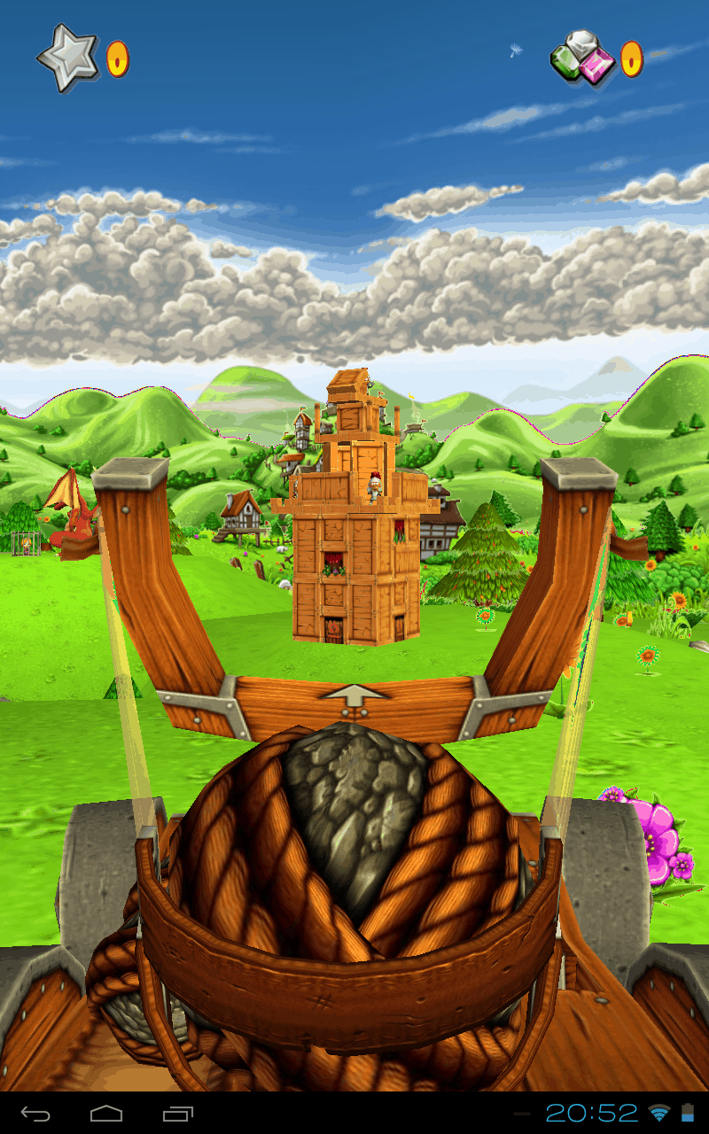 Скриншот #1 из игры Catapult King