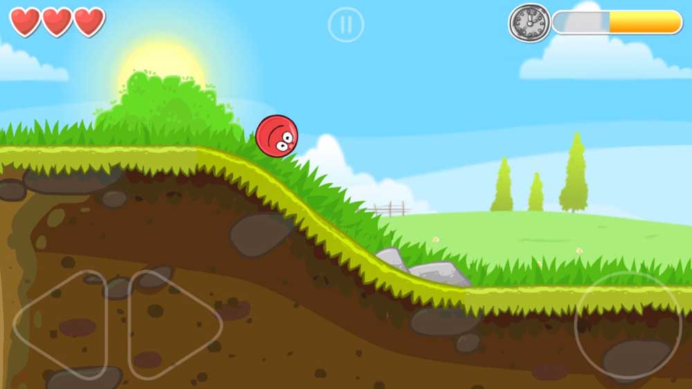 Скриншот #1 из игры Red Ball 4