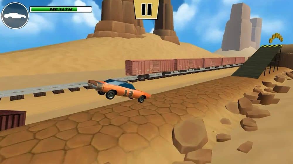 Скриншот #1 из игры Stunt Car Challenge 3