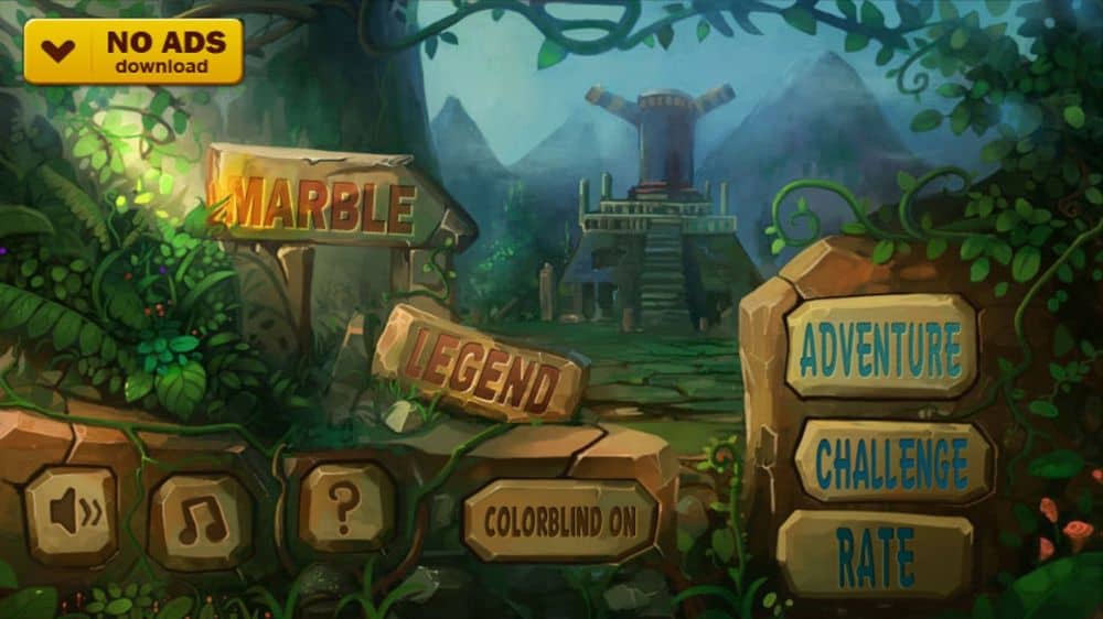 Скриншот #1 из игры Зума Легенда - Marble Legend