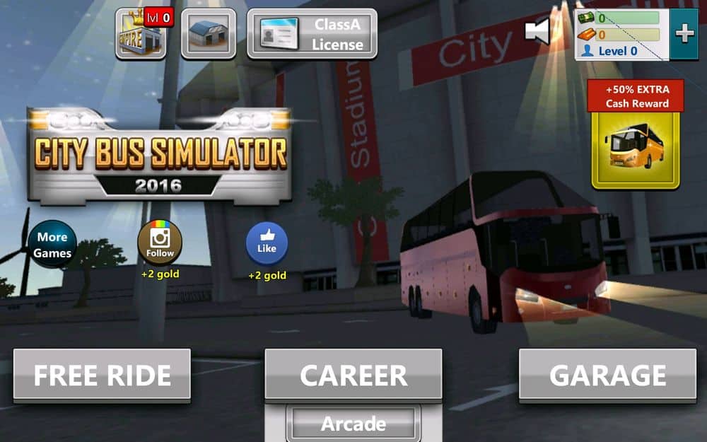 Скриншот #1 из игры City Bus Simulator 2016