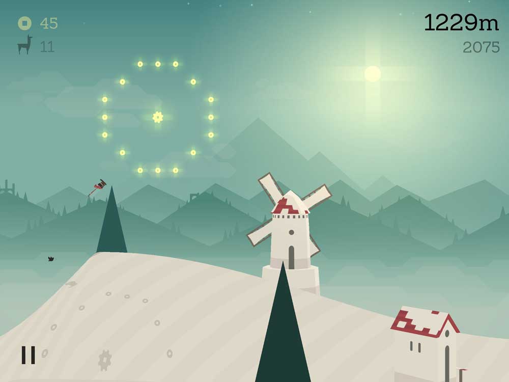Скриншот #1 из игры Alto's Adventure