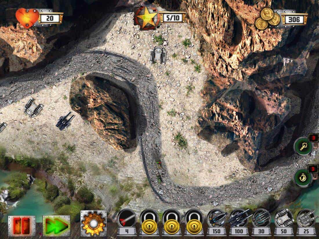 Скриншот #1 из игры Tower Defense Tank WAR