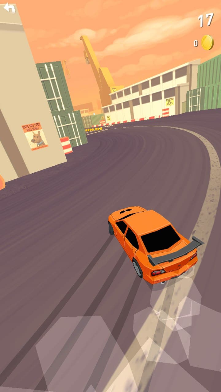 Скриншот #1 из игры Thumb Drift - Furious Racing