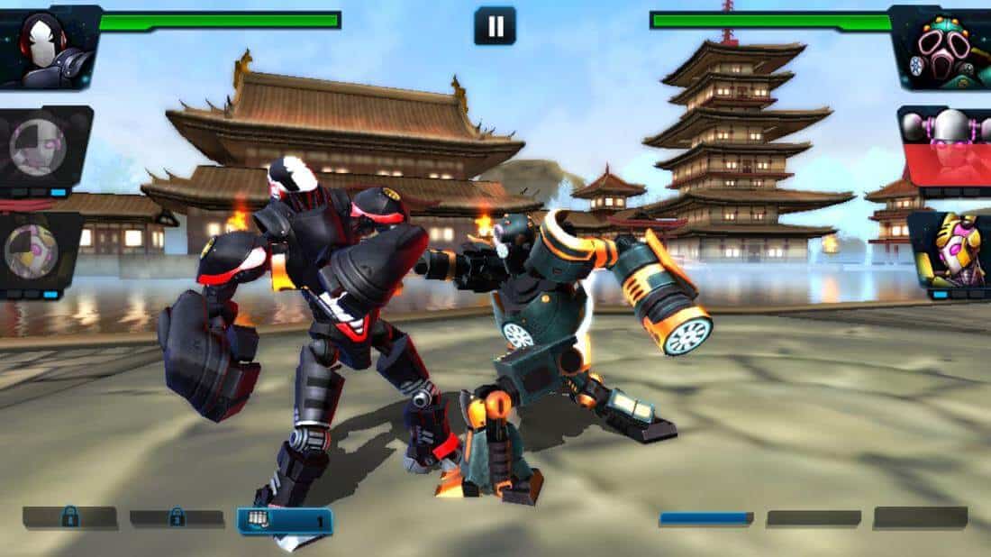 Скриншот #1 из игры Ultimate Robot Fighting
